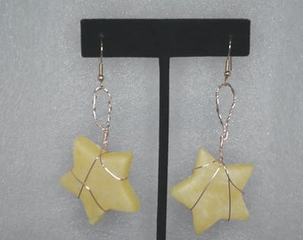 Glow in the Dark Star Earrings