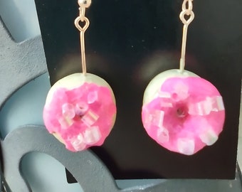 The Simpsons Inspired Forbidden Donut Earrings