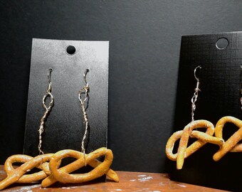 Pretzel Earrings