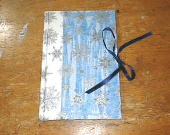 Blue Themed Holiday Journal