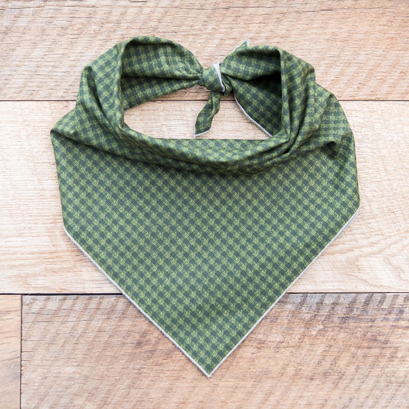 green bandana pants