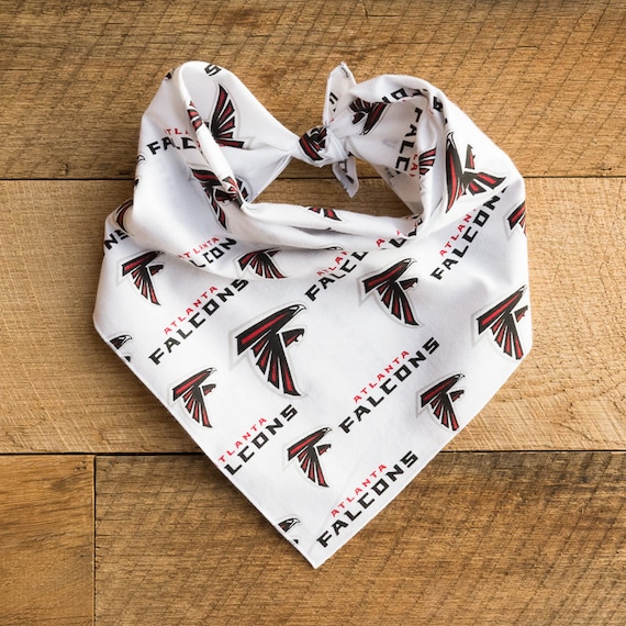 Atlanta Falcons Dog Bandana, Falcons Football, Tie On Dog Bandana