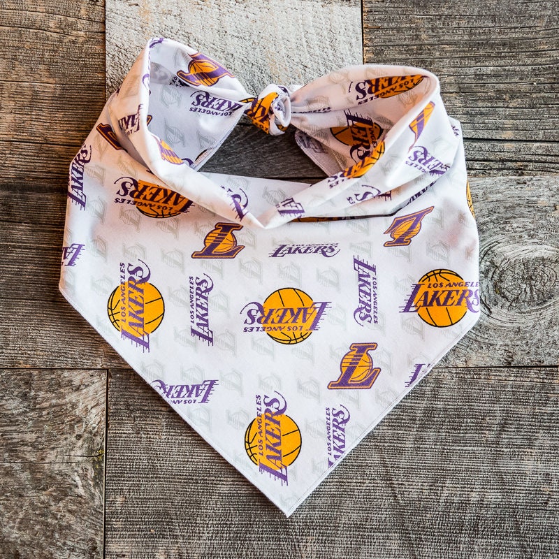 Lakers dog bandana hotsell