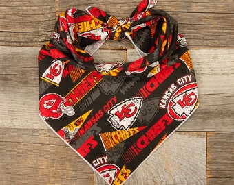 Kansas City Chiefs Football Dog Bandana