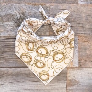 Lasso Bandana, Western Tie On Dog Bandana