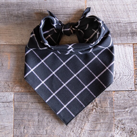 Plaid Bandanas DogCharms