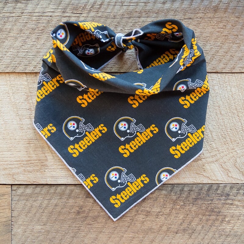 pittsburgh steelers dog bandana