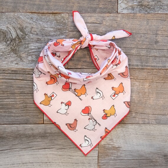Bandana Bib - Heart Balloons Bandana Bib - Heart Balloons