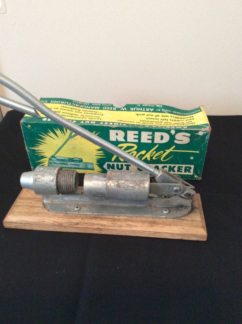 Reeds rocket nut cracker Model R300 Original box Etsy