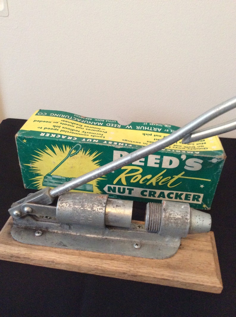 Reeds rocket nut cracker Model R300 Original box Etsy