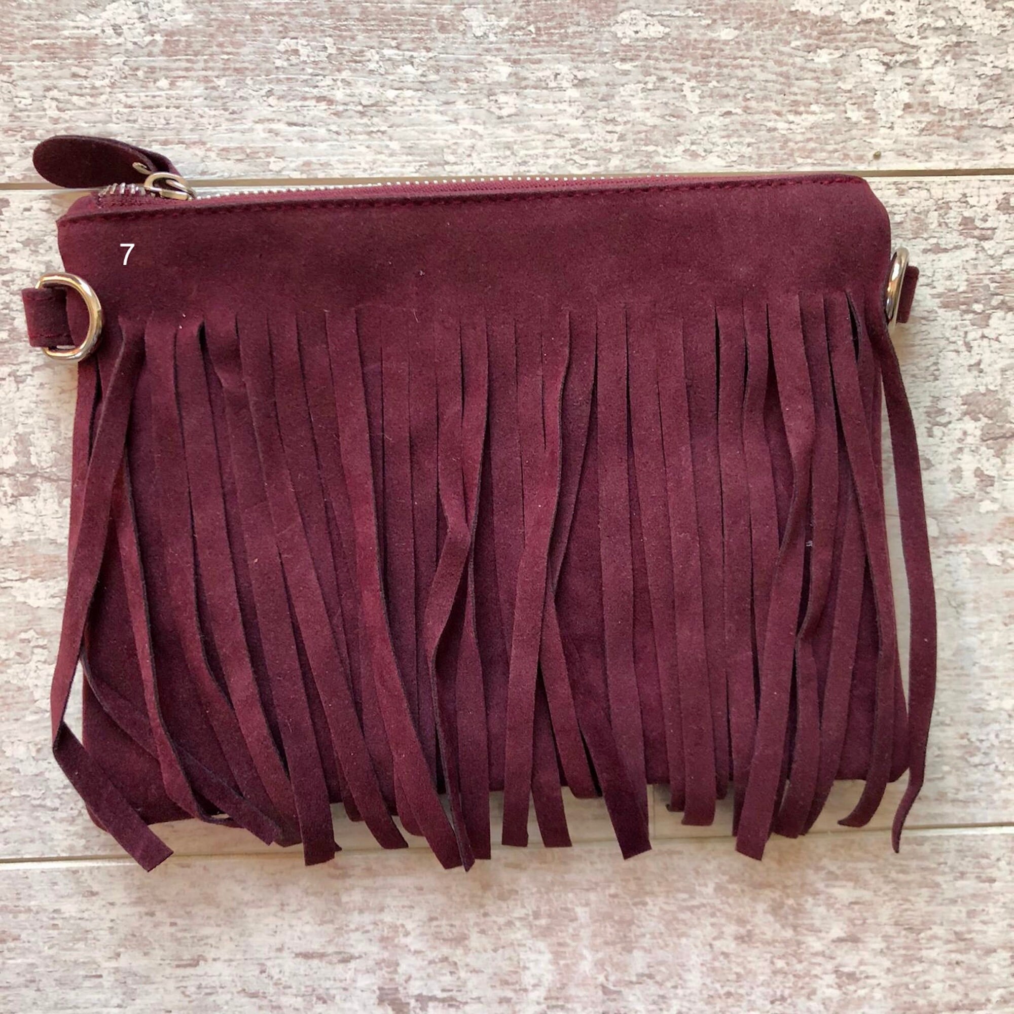 Leather Fanny Pack, Hip Bag, Fringe Fanny Pack, Fringe Hip Bag