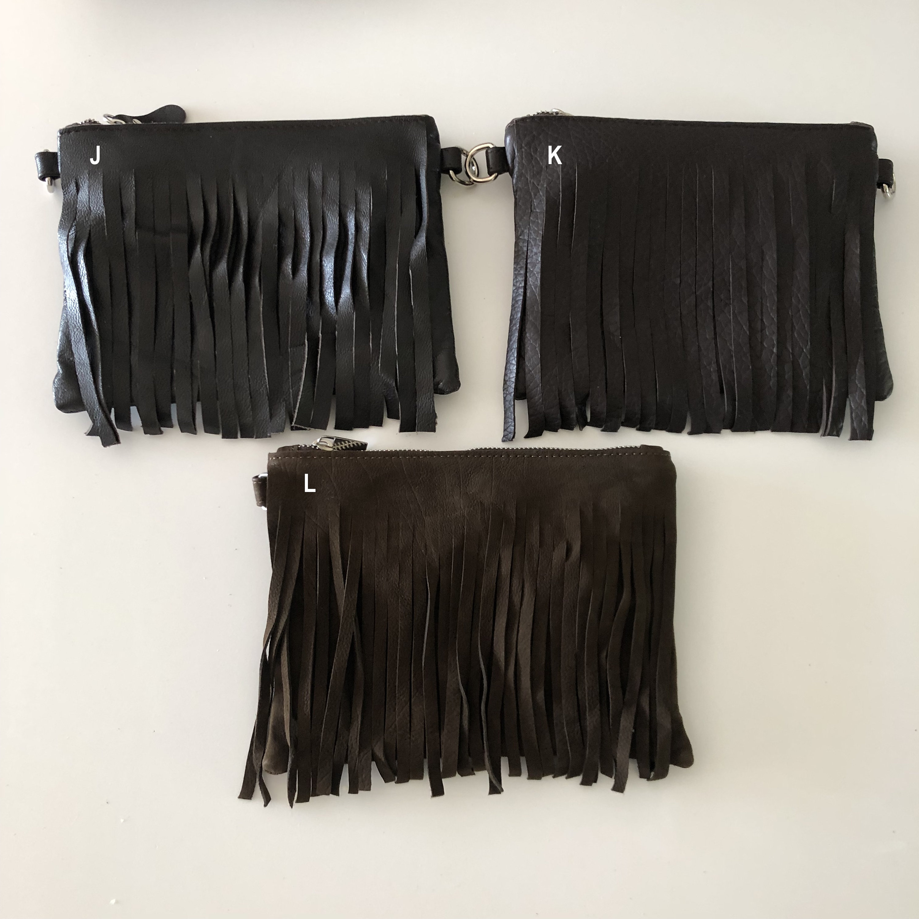 Leather Fanny pack hip bag fringe fanny pack fringe hip Etsy