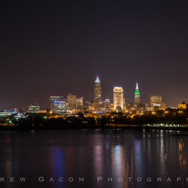 Cleveland Skyline from Upper Edgewater