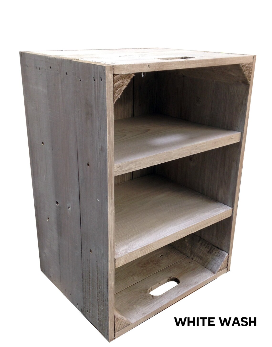 Rustic Wooden Bathroom / Bedroom Storage Etsy