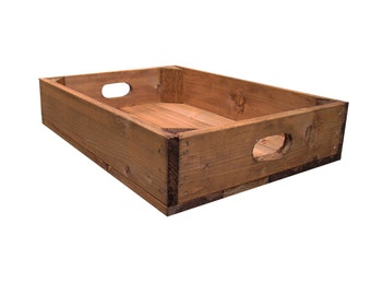 Rustic Wooden Apple Crate Tray For House And Home