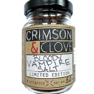 Bloody Vampire Salt by Crimson and Clove (5.2 oz)