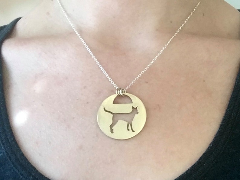 Personalized Dog Portrait Pendant image 2