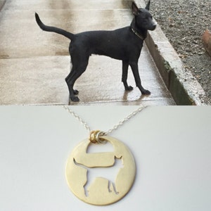 Personalized Dog Portrait Pendant image 3