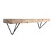FREE SHIPPING - Concept Fusion Floating Hairpin Prism Industrial Steel Shelf Bracket, Flat Black Powder Coat