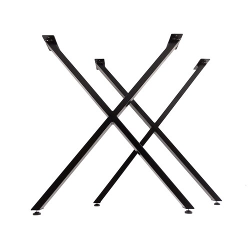 Metal Dining Table Legs set of 2 Heavy Xshape 80x40mm Etsy UK