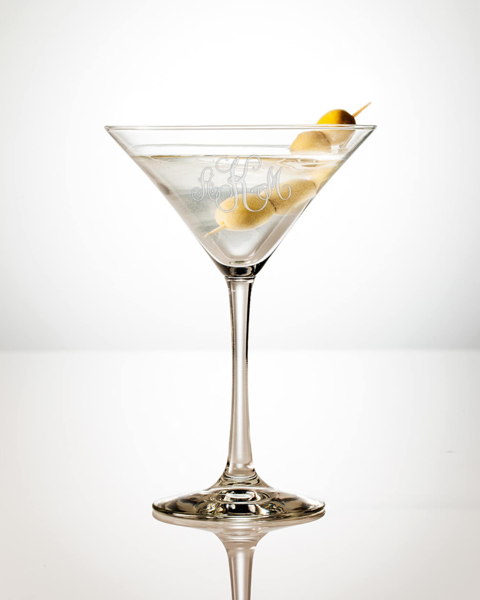 Engraved Martini Glass Set Personalized 10oz Crystal Martini Etsy