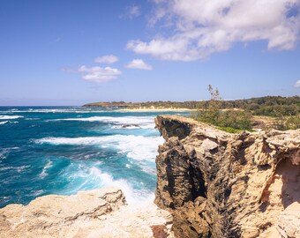 Crashing Upon Kauai - Kauai Photography, Kauai, Hawaii, Hawaii Fine Art, Hawaii Print, Beach Print, Fine Art, Beach Art, Kauai Print