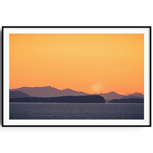 Fading Light | Washington | Lighthouse Art | Lighthouse Print | Canvas | Puget Sound Photo |Coastal Art | Wall Art | Home Decor | Sunset Art