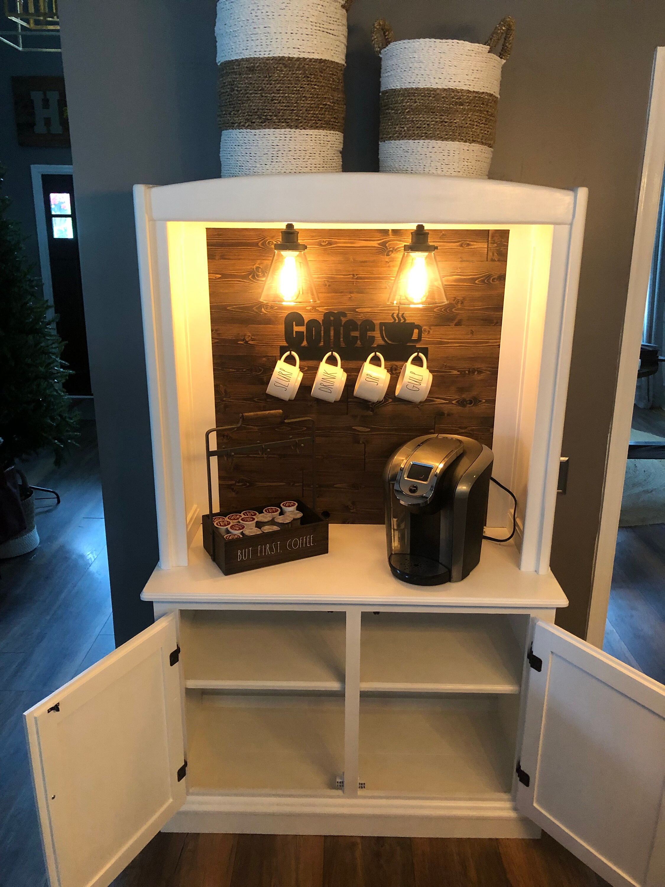 Custom Coffee Bar _ Coffee Bar Ideas – ITEG