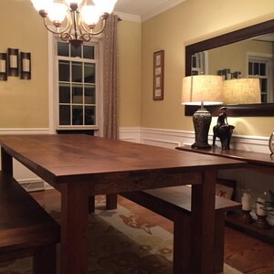 Early American Farmhouse Table image 5