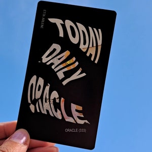 Today Daily Oracle Cards by Etta Arlene