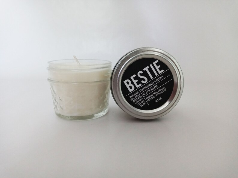 Bestie Scented Candle Gift for Best Friend gift for friend Etsy