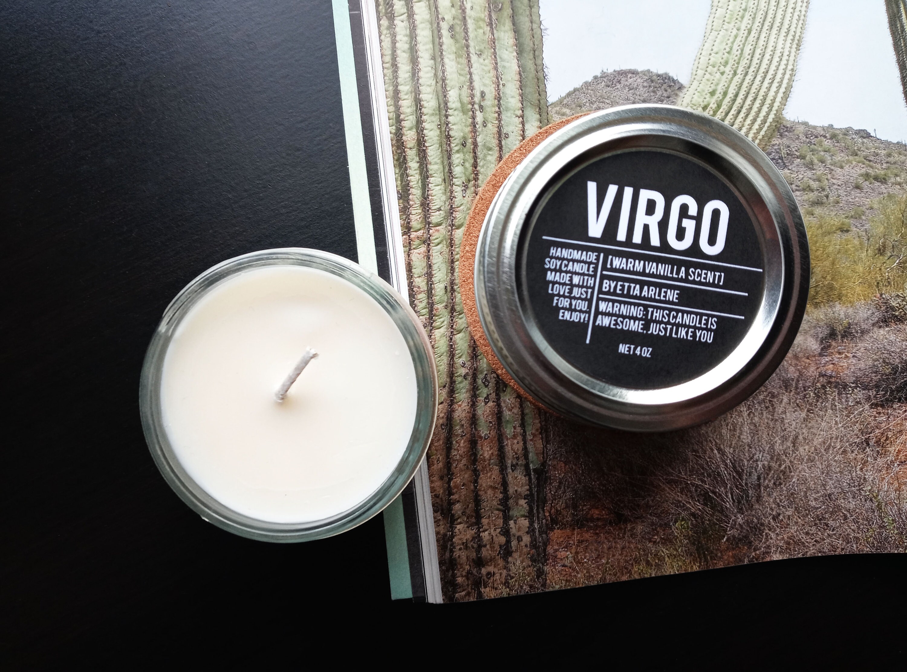 Zodiac Sign Candle Astrology Candles Astrological Sign Etsy