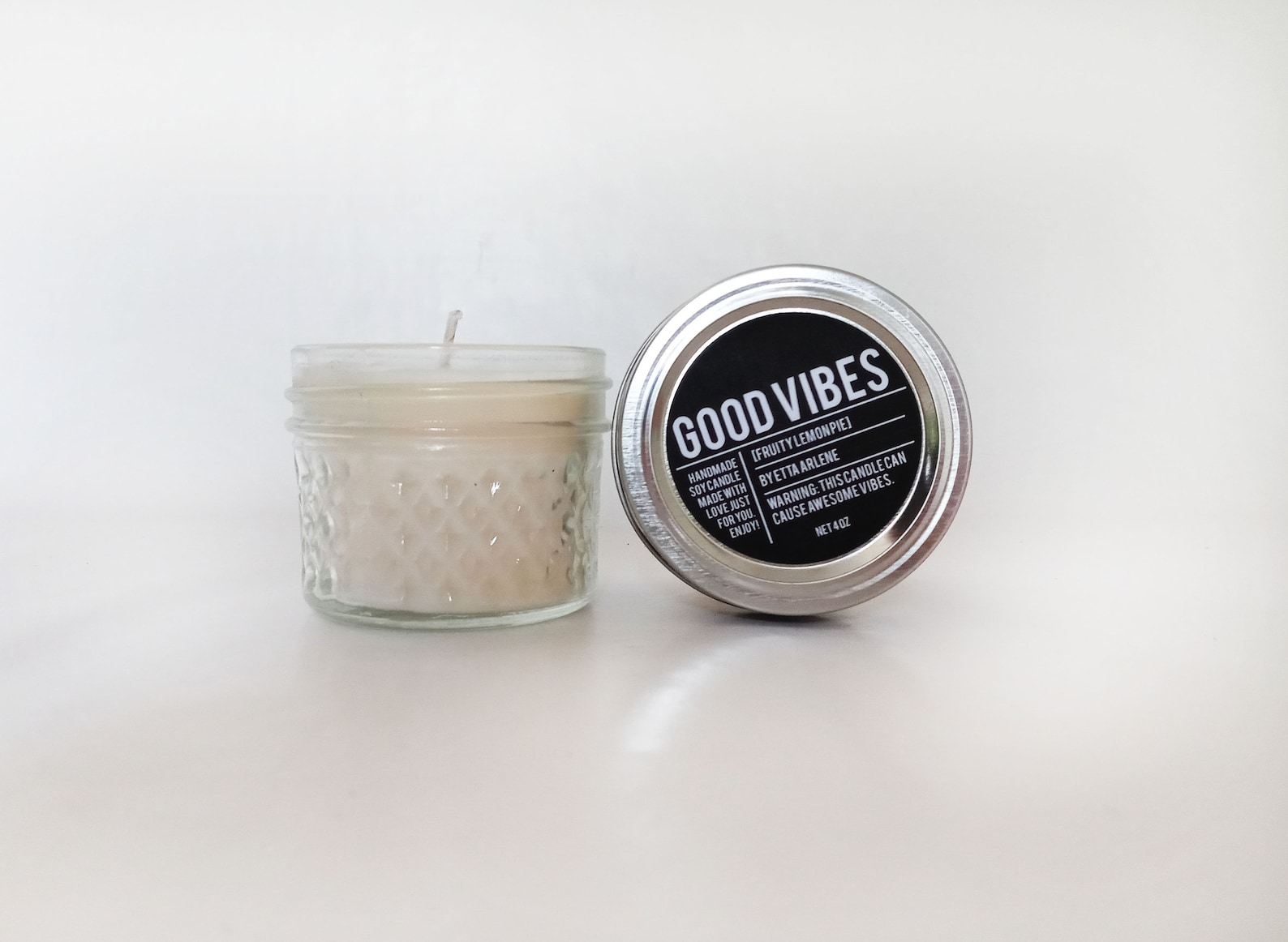 Good Vibes Candle Scented Candle Positive Energy Gift for Etsy