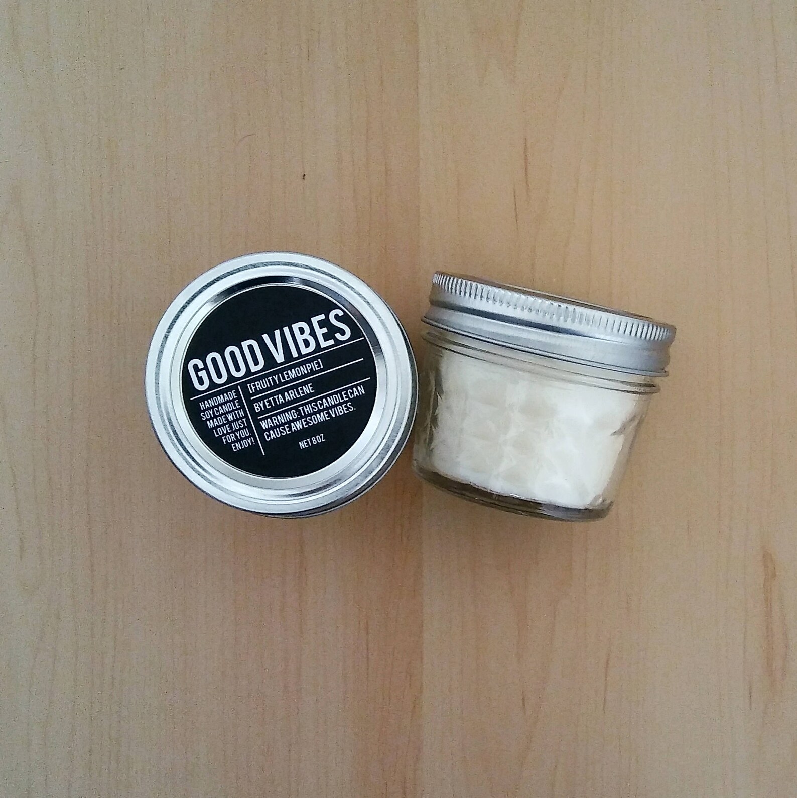 Good Vibes Candle Scented Candle Positive Energy Gift for Etsy