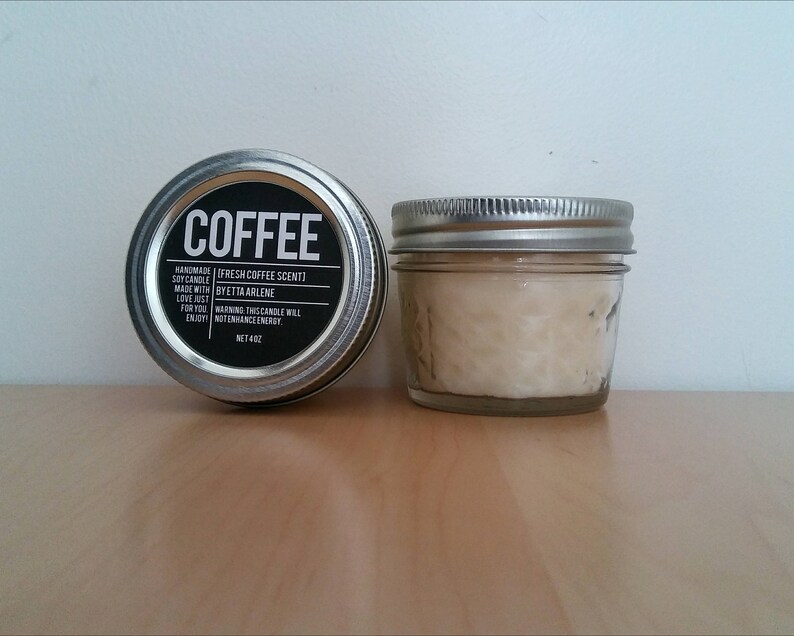 Coffee Scented Candle Candle for Coffee Lovers Smells Like Etsy