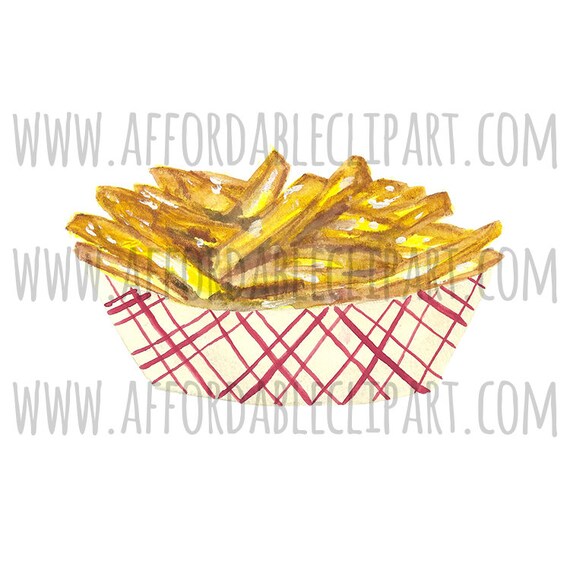 Boat French Fries Clip Art, Fry Basket, Fast Food Clip Art, Watercolor Clip  Art, COMMERCIAL USE, French Fry Menu Art, Fried Food Clip Art - Etsy