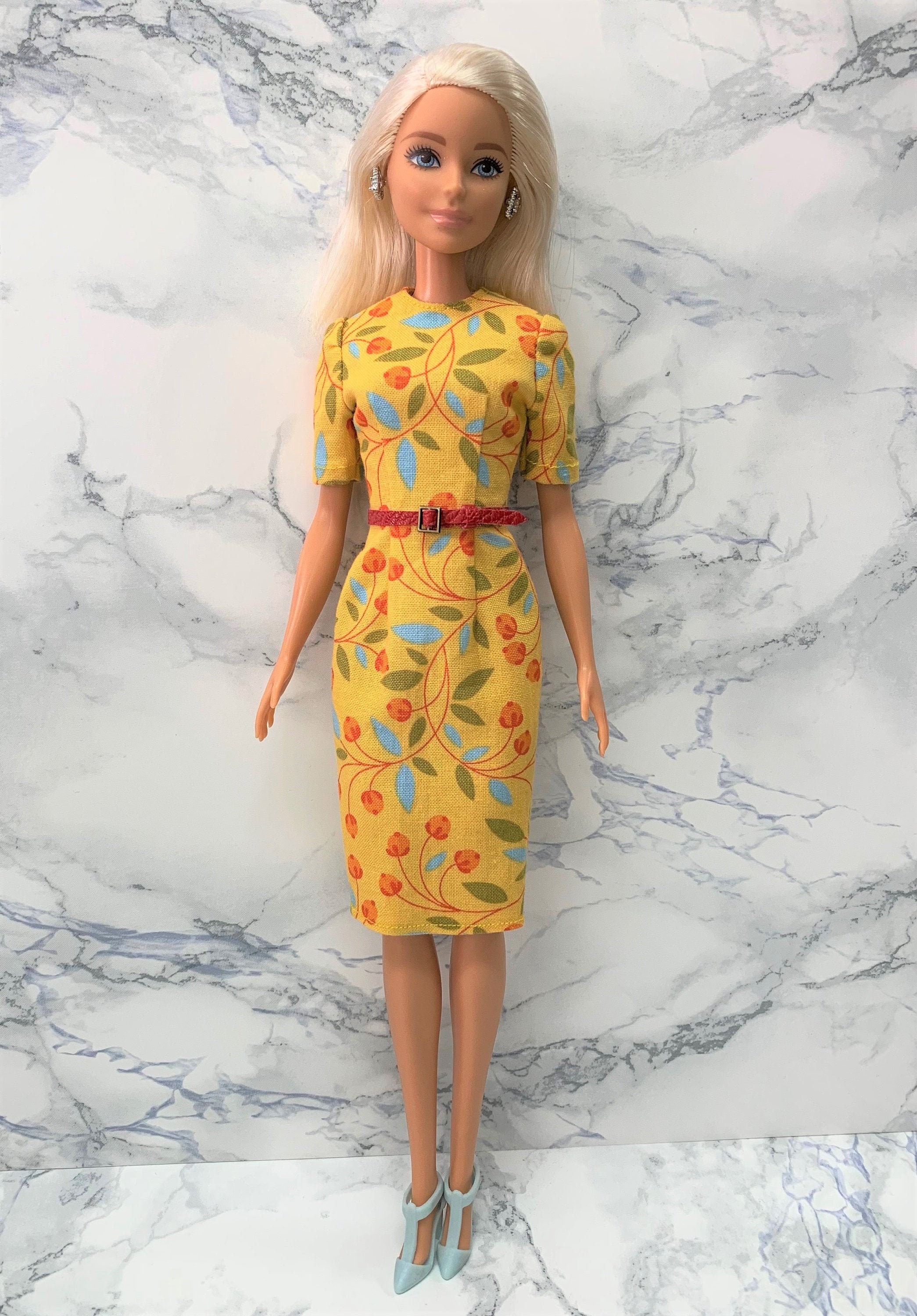 barbie yellow dress
