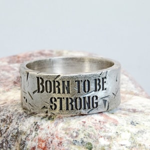 Personalisierter Ring für Männer - Geschenk für Freund - Personalisierter Ring - Personalisierter Ring - Herrenring personalisiert - Personalisierter Ring