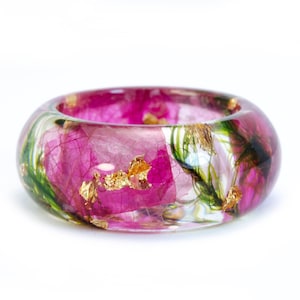 nature rings - nature inspired rings  - resin ring - nature resin rings - nature rings resin - eco resin - eco resin ring -resin nature ring