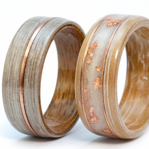 Ring Wood. Wood Ring.wood Rings for Men. 5 Year Anniversary. Etsy