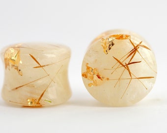Terrarium Jewelry, Flesh Tunnels Plugs, Dandelion Resin Plugs, Plugs Dandelion, Dandelion Puff Plugs, Plug Earrings Resin, Transparent Plugs