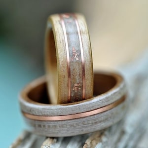 ring wood wood rings for men 5 Year Anniversary Wooden Engagement Rings wood rings for women mens wood wedding band mens wood ring wedding image 2