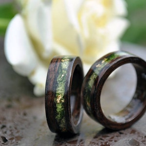 ring wood wood rings for men 5 Year Anniversary Wooden Engagement Rings wood rings for women mens wood wedding band mens wood ring wedding image 6