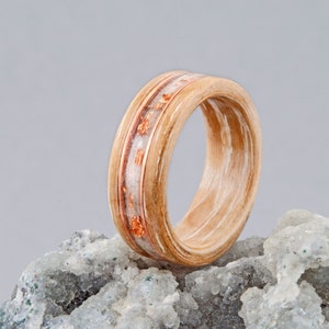ring wood wood rings for men 5 Year Anniversary Wooden Engagement Rings wood rings for women mens wood wedding band mens wood ring wedding image 3