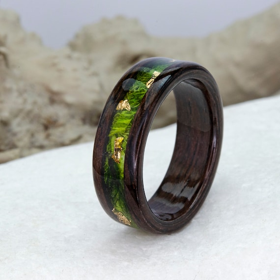 Wood rings 2024 for him