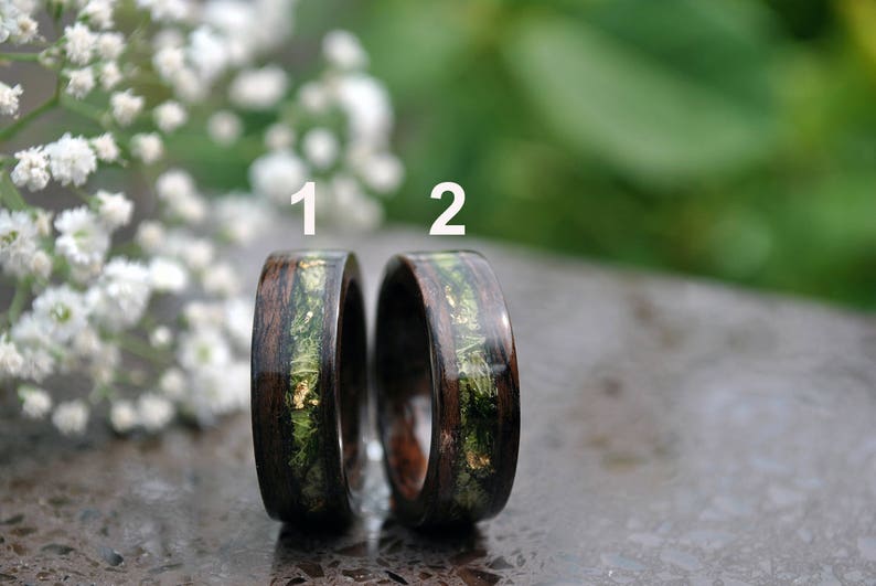 ring wood wood rings for men 5 Year Anniversary Wooden Engagement Rings wood rings for women mens wood wedding band mens wood ring wedding image 5