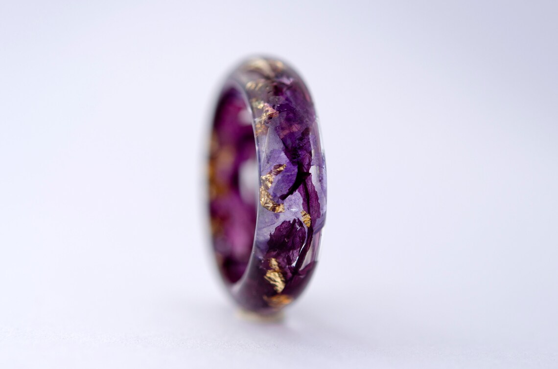 Nature Rings Nature Inspired Rings,real Plant Jewellery Eco Ring, Real ...