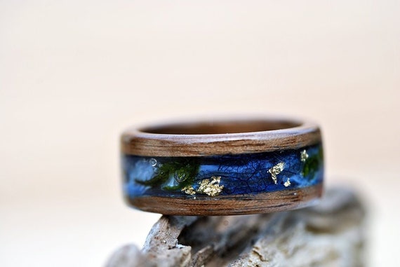 Exotic Raw Wood Ring – Woodfox Rings