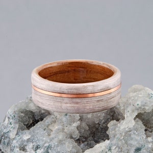 ring wood wood rings for men 5 Year Anniversary Wooden Engagement Rings wood rings for women mens wood wedding band mens wood ring wedding image 4