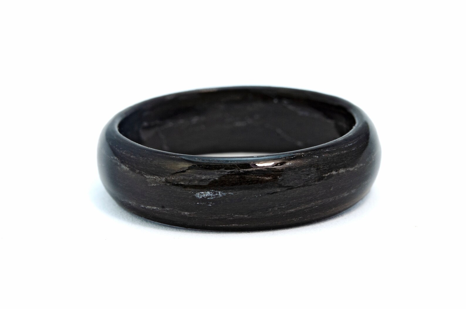 Ebony Wooden Ring Black Ringwedding Ringsebony Etsy